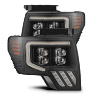 AlphaRex NOVA-Series MKII (09-14) Ford F-150 LED Headlights - Black