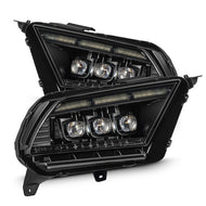 AlphaRex (NOVA-Series) 2010-2012 Ford Mustang Projector Headlights - Alpha-Black