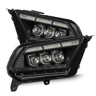 AlphaRex (NOVA-Series) 2010-2012 Ford Mustang Projector Headlights - Black