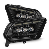 AlphaRex (NOVA-Series) 2013-2014 Ford Mustang Projector Headlights - Alpha-Black