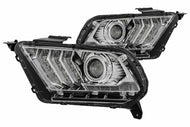 ARex (PRO-Series) Halogen Headlights: Ford Mustang (10-12) - Chrome (Set)