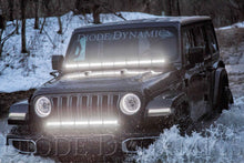 Load image into Gallery viewer, DD Hood-Mount LED System: Wrangler JL (White / Combo Beam) (Single SS50 Bar)
