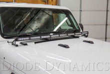 Load image into Gallery viewer, DD Hood-Mount LED System: Wrangler JL (White / Combo Beam) (Single SS50 Bar)
