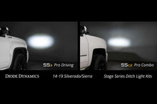 Load image into Gallery viewer, SS3 LED Ditch Light Kit for 2014-2019 Silverado/Sierra Sport Yellow Driving
