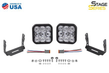 Load image into Gallery viewer, SS5 Bumper LED Pod Light Kit for 2007-2018 Jeep JK Wrangler, Pro Yellow Combo
