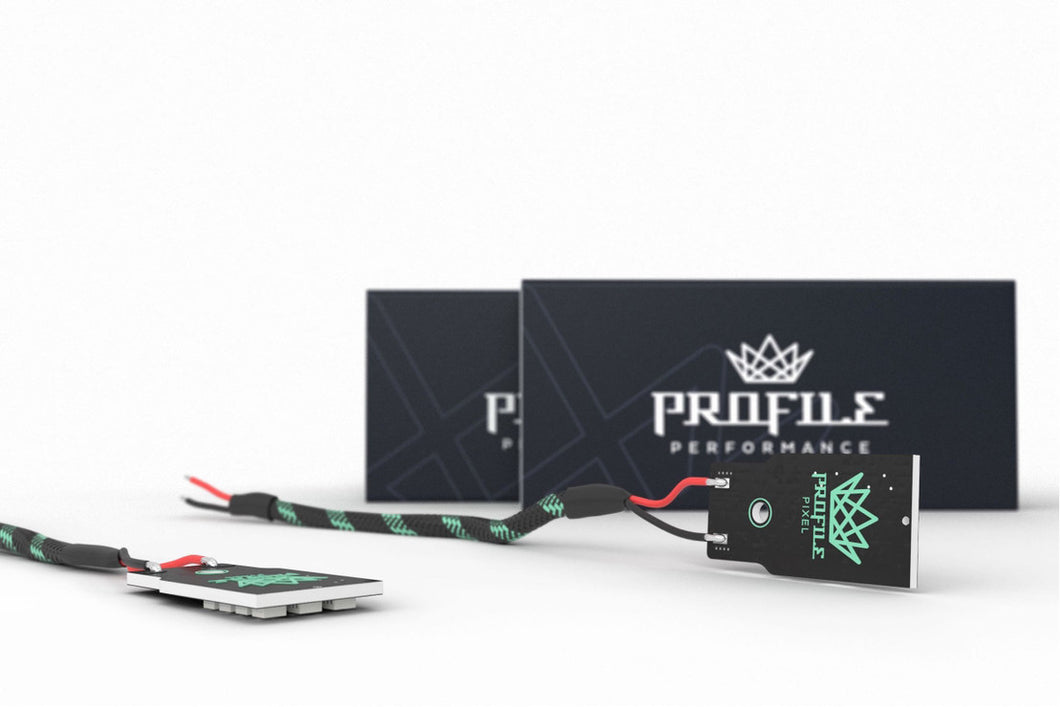 Demon Eyes: Profile Pixel One Color